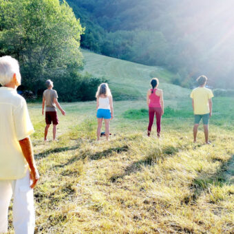 Méditation au soleil