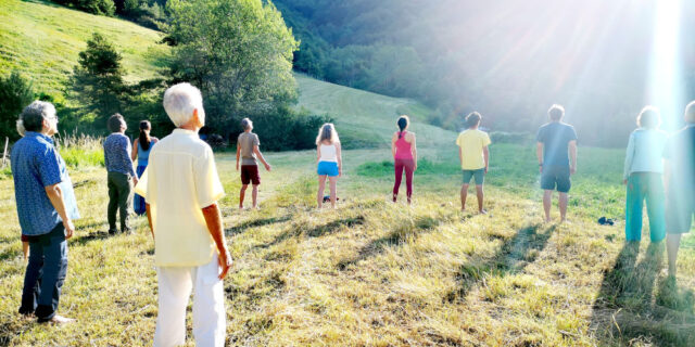 Méditation au soleil